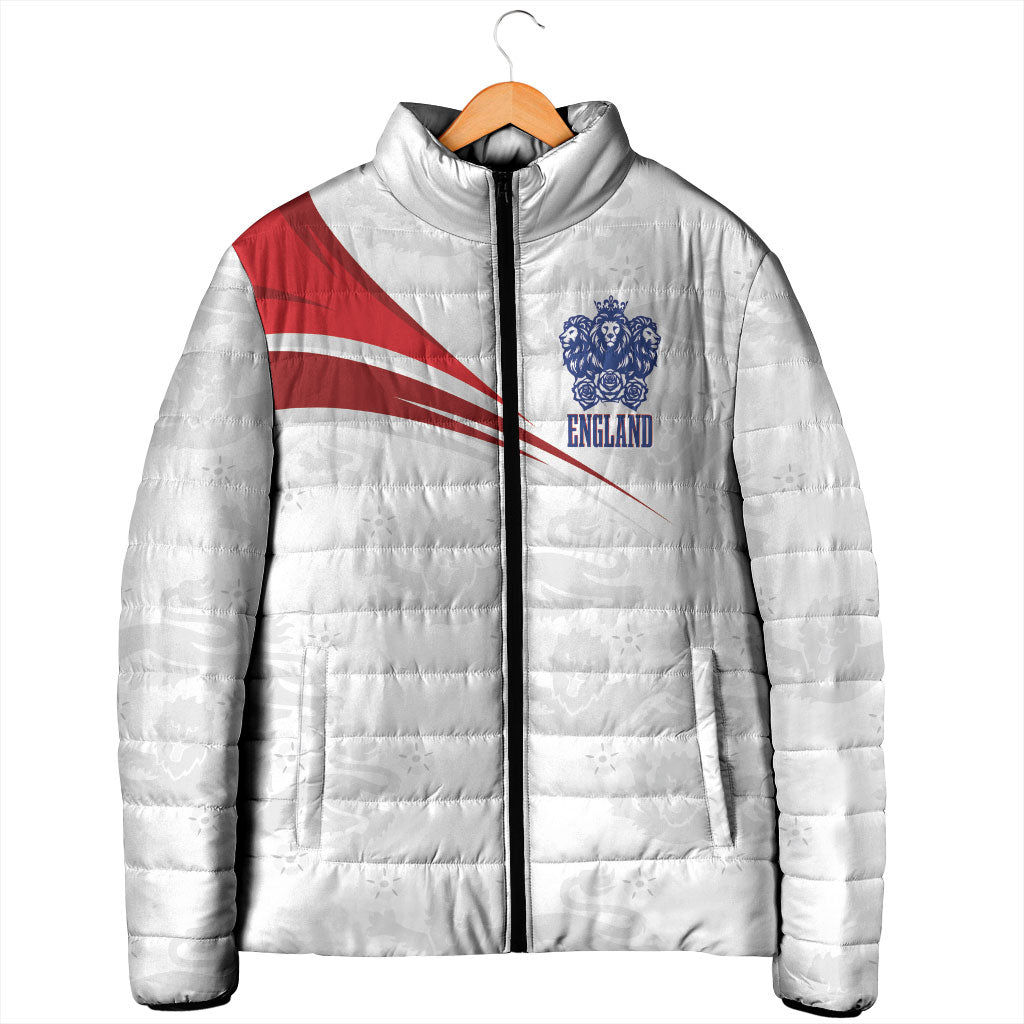 England Football WC2026 Custom Padded Jacket Three Lions - Happy And Glorious