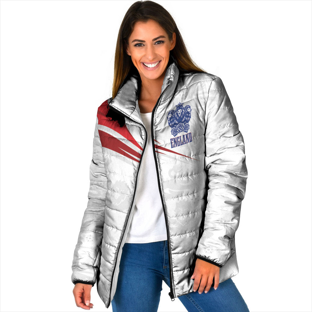 England Football WC2026 Custom Padded Jacket Three Lions - Happy And Glorious