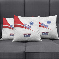 England Football WC2026 Pillow Cover Three Lions - Happy And Glorious