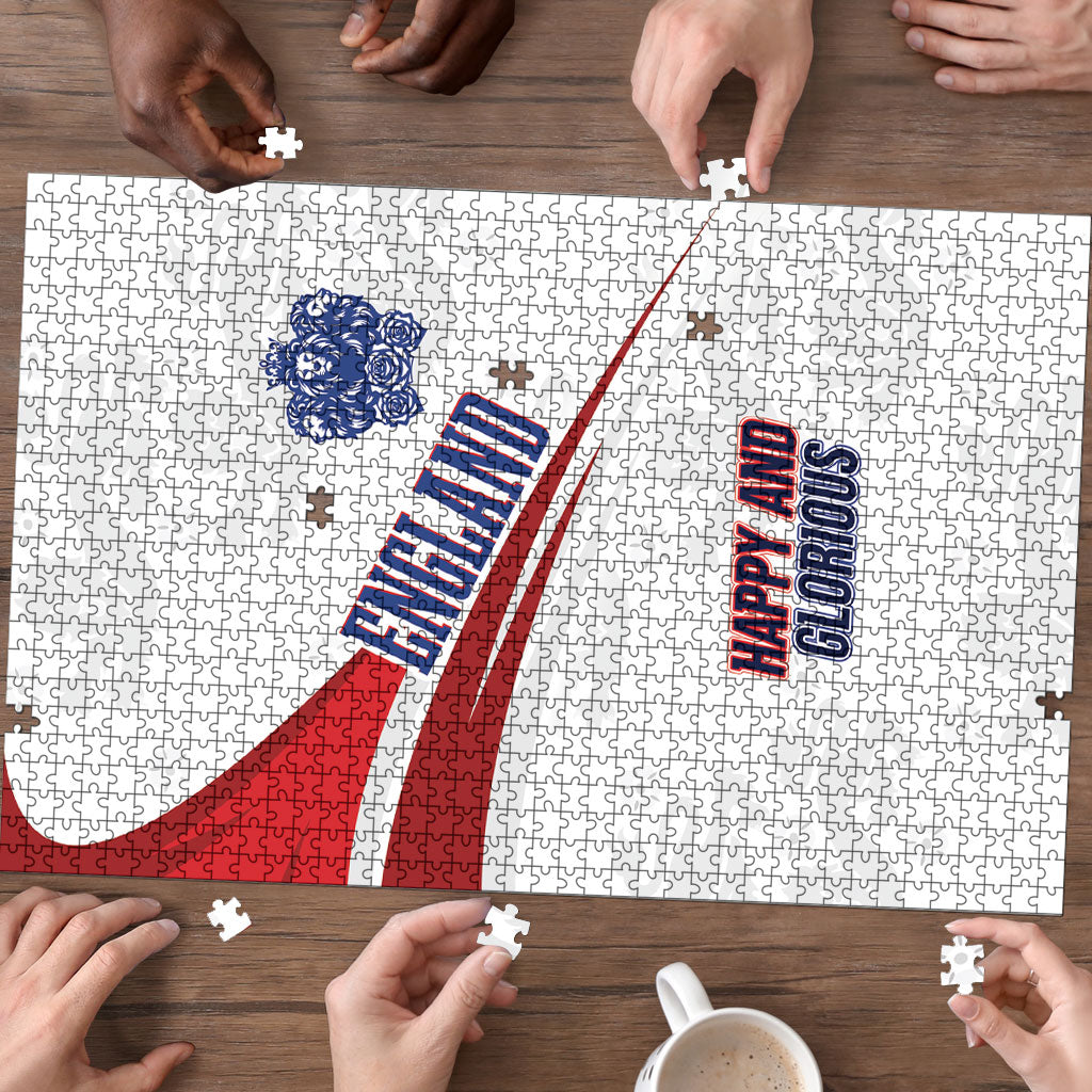 England Football WC2026 Puzzle Three Lions - Happy And Glorious