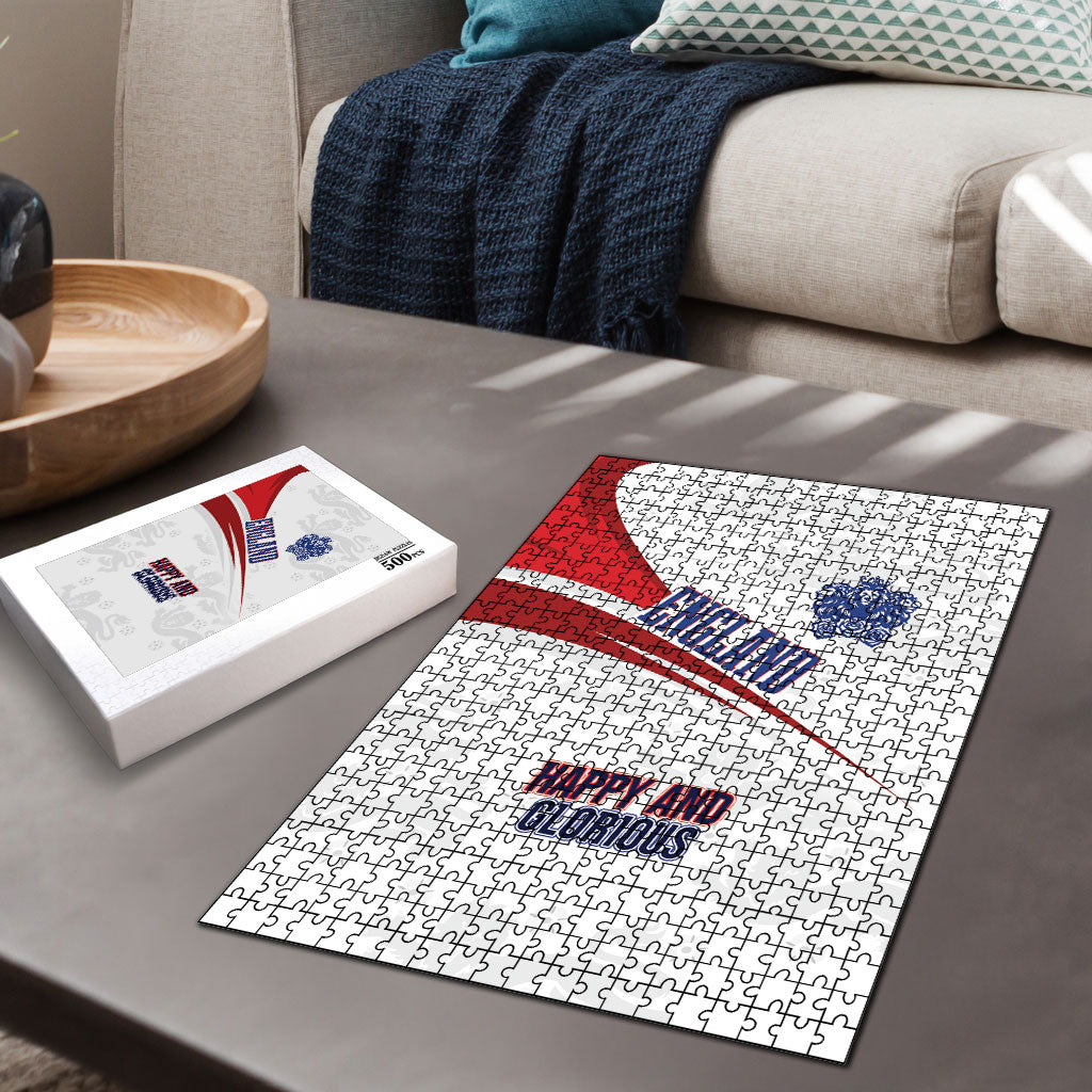 England Football WC2026 Puzzle Three Lions - Happy And Glorious