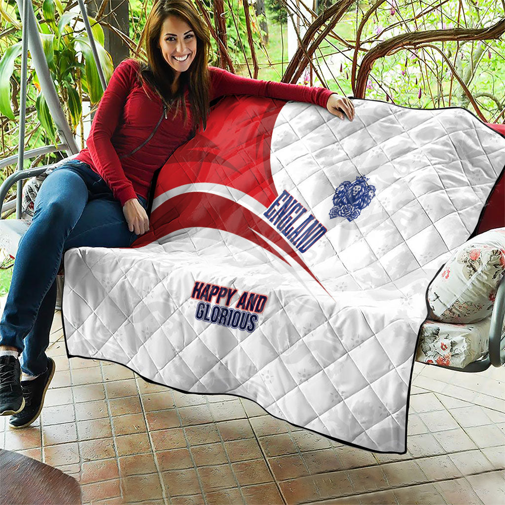 England Football WC2026 Quilt Three Lions - Happy And Glorious