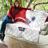England Football WC2026 Quilt Three Lions - Happy And Glorious