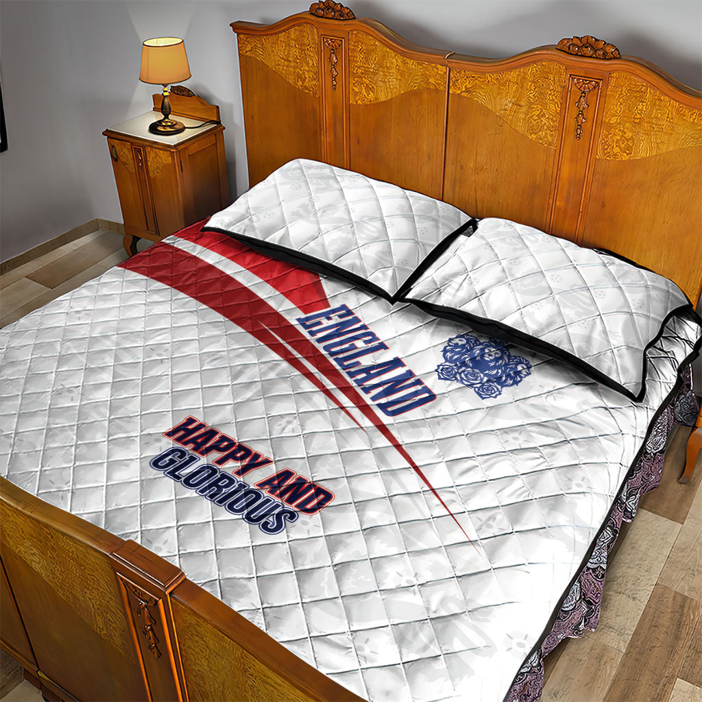 England Football WC2026 Quilt Bed Set Three Lions - Happy And Glorious