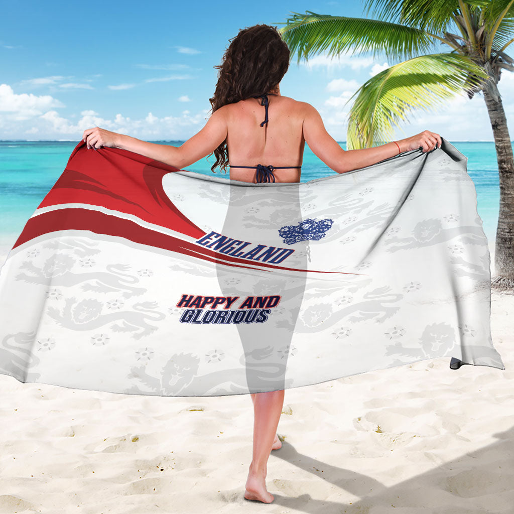 England Football WC2026 Sarong Three Lions - Happy And Glorious