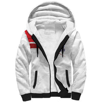 England Football WC2026 Custom Sherpa Hoodie Three Lions - Happy And Glorious