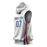 England Football WC2026 Custom Sleeveless Hoodie Three Lions - Happy And Glorious