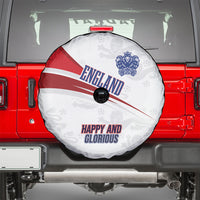 England Football WC2026 Spare Tire Cover Three Lions - Happy And Glorious