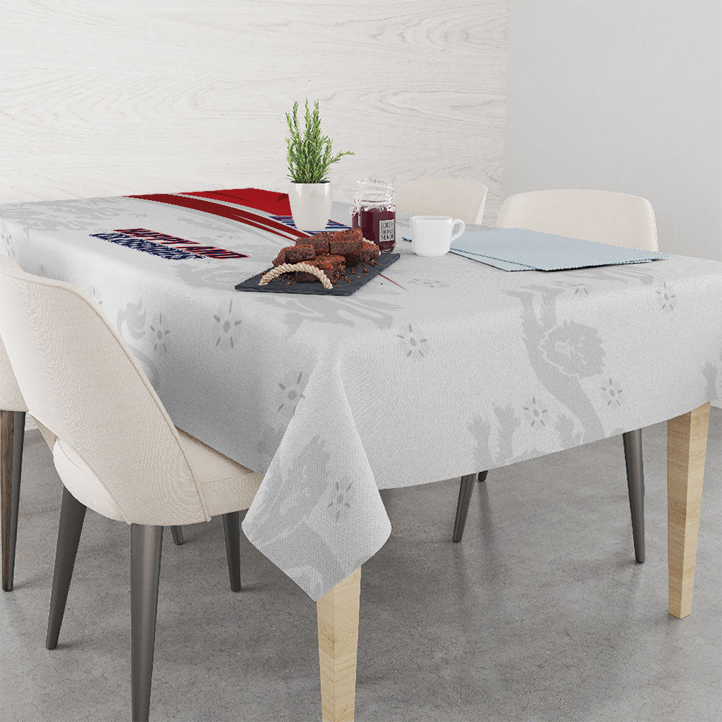 England Football WC2026 Tablecloth Three Lions - Happy And Glorious