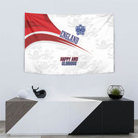 England Football WC2026 Tapestry Three Lions - Happy And Glorious