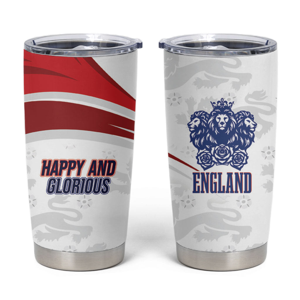 England Football WC2026 Tumbler Cup Three Lions - Happy And Glorious