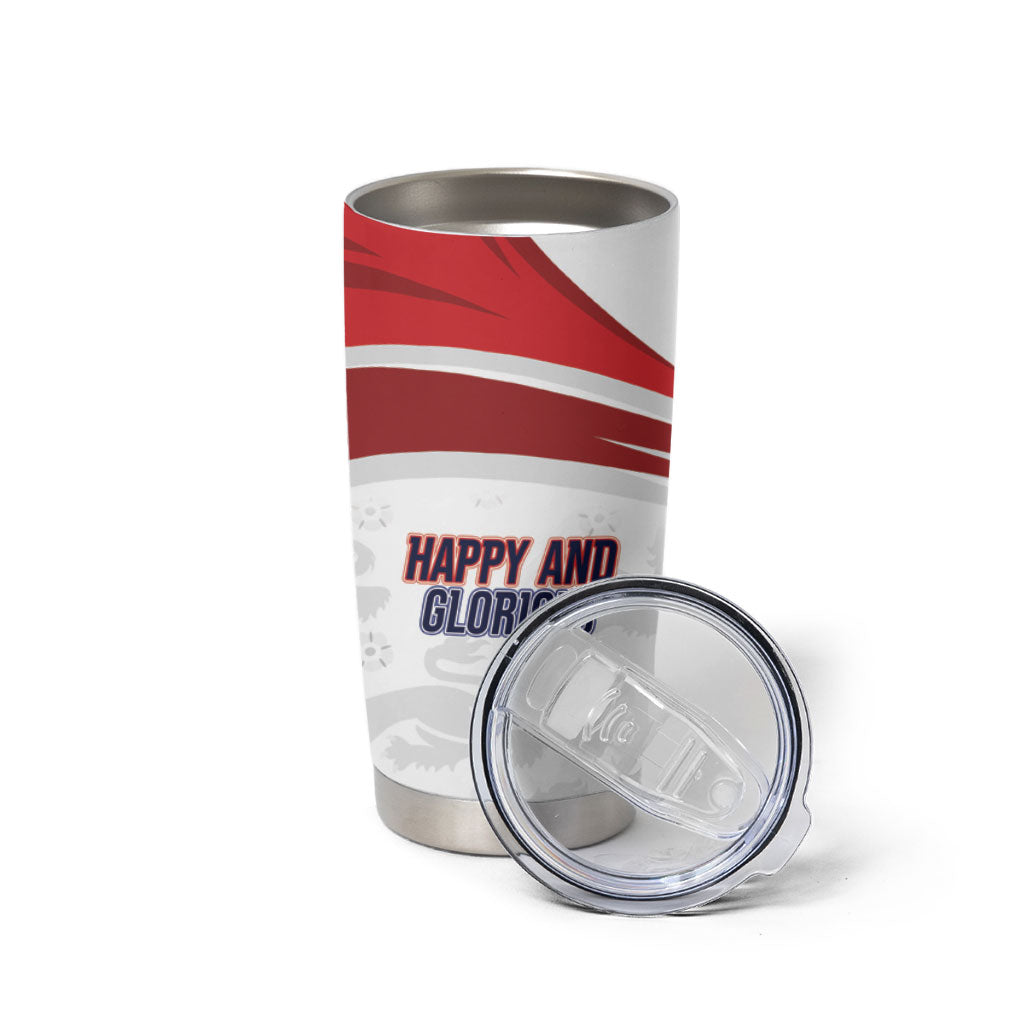 England Football WC2026 Tumbler Cup Three Lions - Happy And Glorious