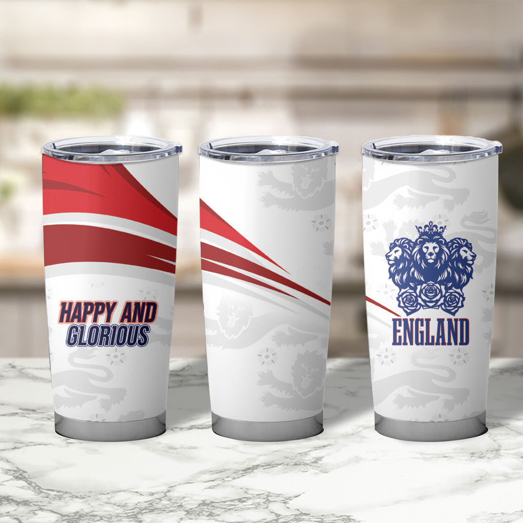 England Football WC2026 Tumbler Cup Three Lions - Happy And Glorious