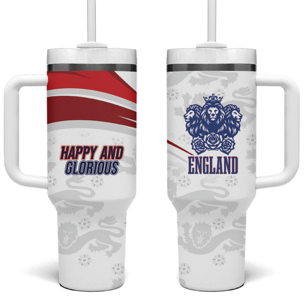 England Football WC2026 Tumbler With Handle Three Lions - Happy And Glorious