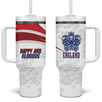 England Football WC2026 Tumbler With Handle Three Lions - Happy And Glorious