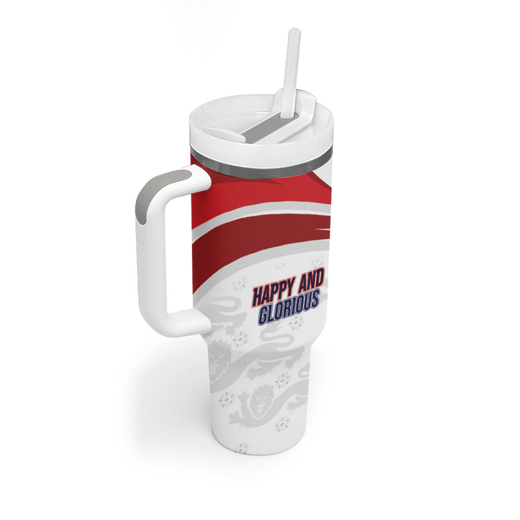 England Football WC2026 Tumbler With Handle Three Lions - Happy And Glorious