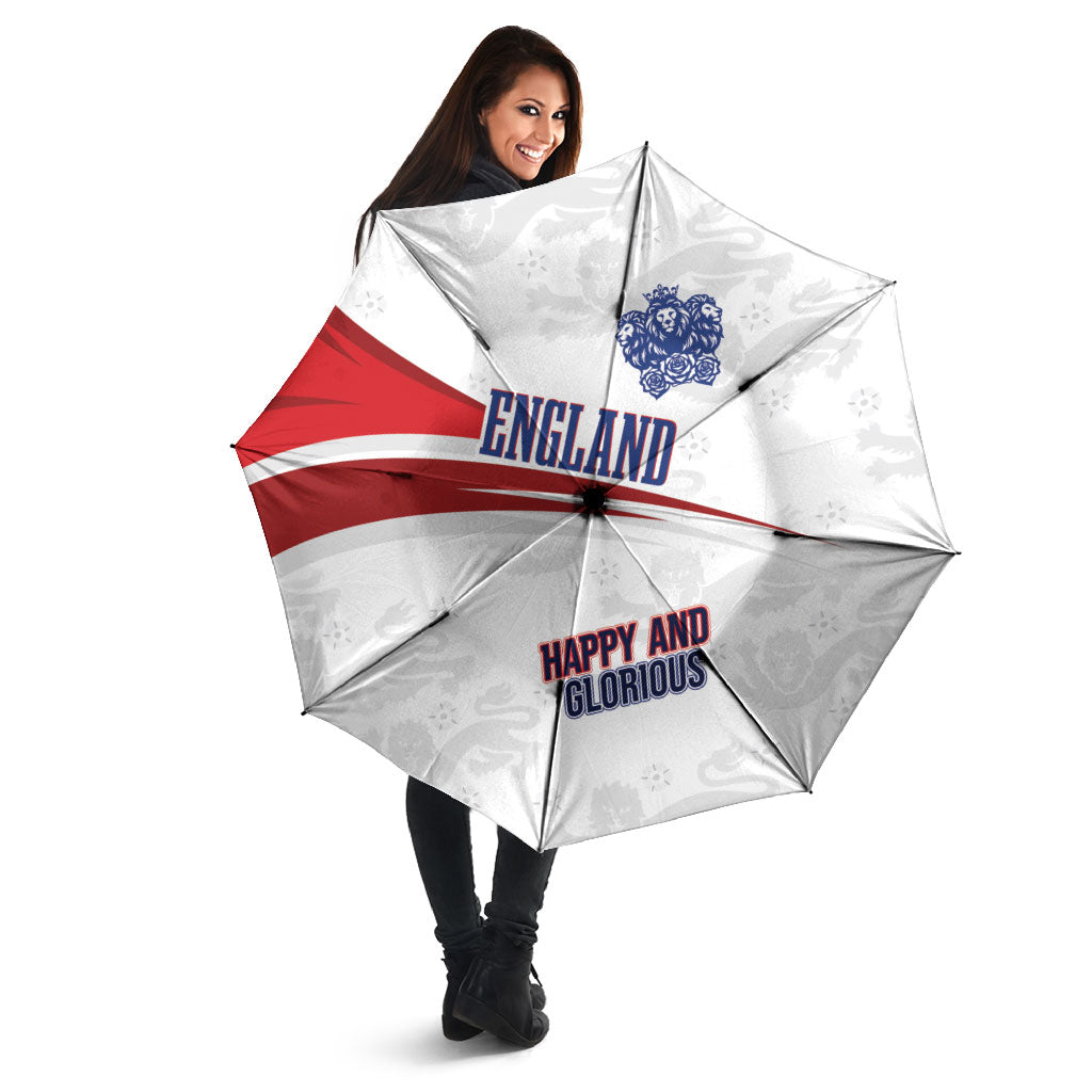 England Football WC2026 Umbrella Three Lions - Happy And Glorious