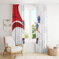 England Football WC2026 Window Curtain Three Lions - Happy And Glorious