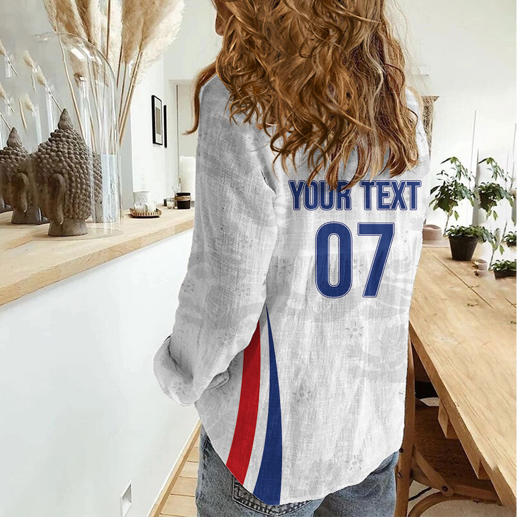 England Football WC2026 Custom Women Casual Shirt Three Lions - Happy And Glorious