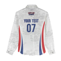 England Football WC2026 Custom Women Casual Shirt Three Lions - Happy And Glorious