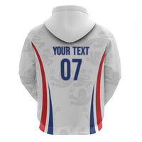 England Football WC2026 Custom Zip Hoodie Three Lions - Happy And Glorious