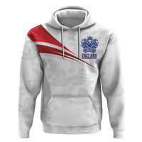 England Football WC2026 Custom Zip Hoodie Three Lions - Happy And Glorious
