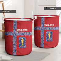 Norway Football WC2026 Laundry Basket Norges Landslaget Vikings