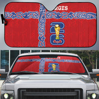 Norway Football WC2026 Auto Sun Shade Norges Landslaget Vikings