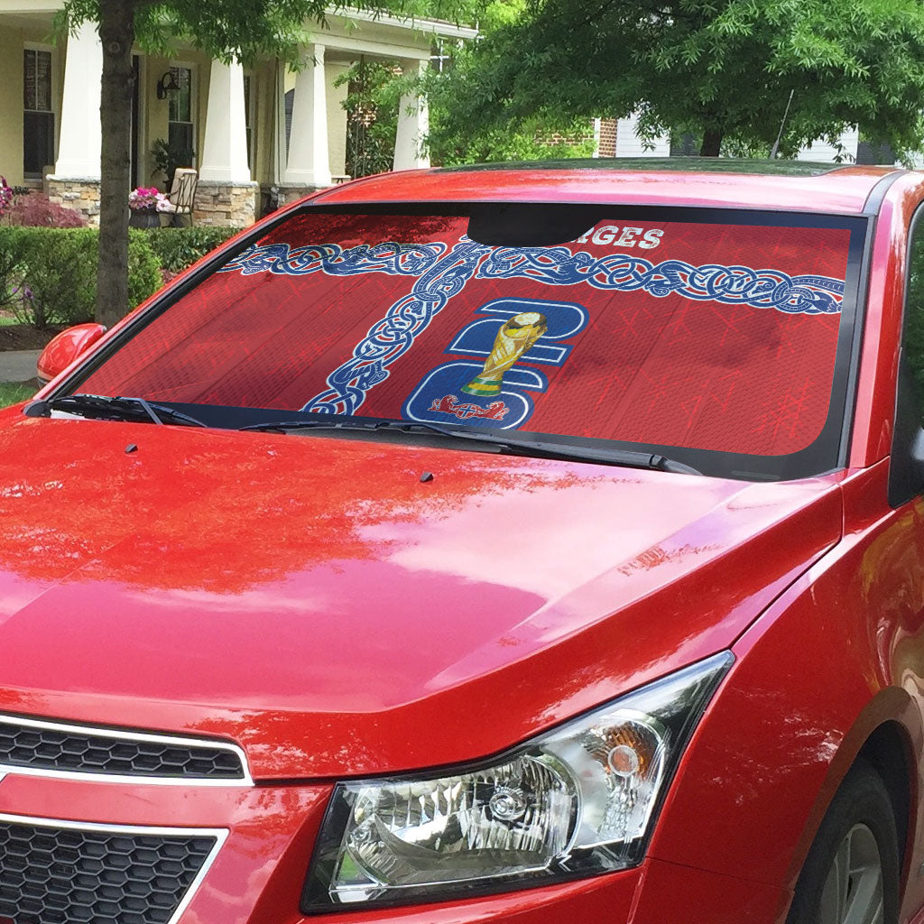 Norway Football WC2026 Auto Sun Shade Norges Landslaget Vikings