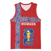 Norway Football WC2026 Custom Basketball Jersey Norges Landslaget Vikings