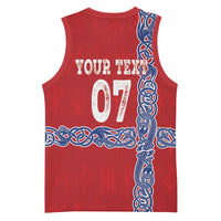Norway Football WC2026 Custom Basketball Jersey Norges Landslaget Vikings