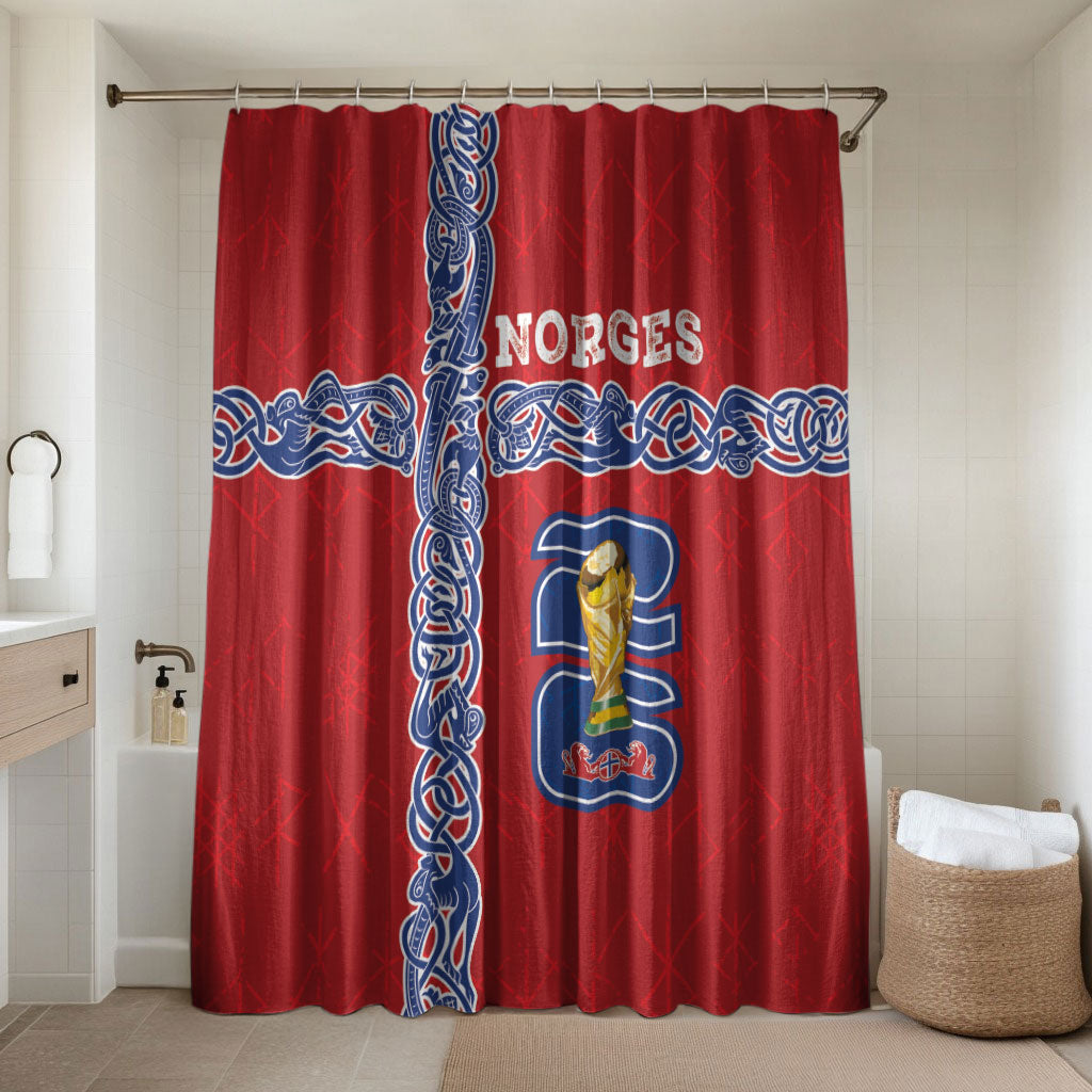 Norway Football WC2026 Bathroom Set Norges Landslaget Vikings
