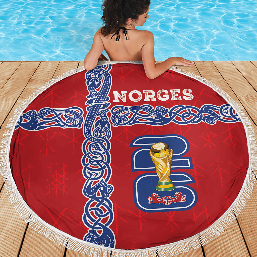 Norway Football WC2026 Beach Blanket Norges Landslaget Vikings