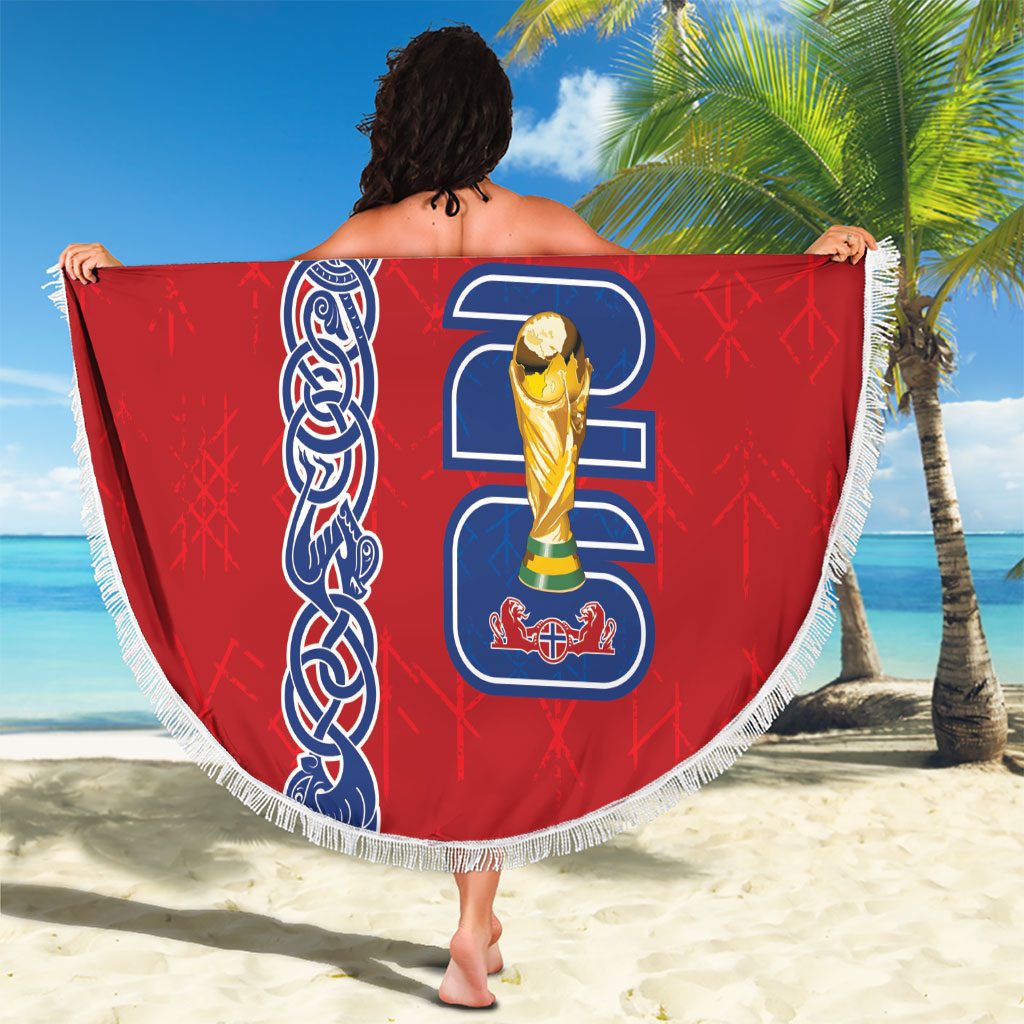 Norway Football WC2026 Beach Blanket Norges Landslaget Vikings