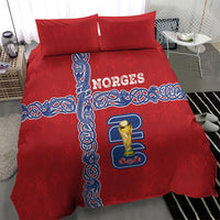Norway Football WC2026 Bedding Set Norges Landslaget Vikings