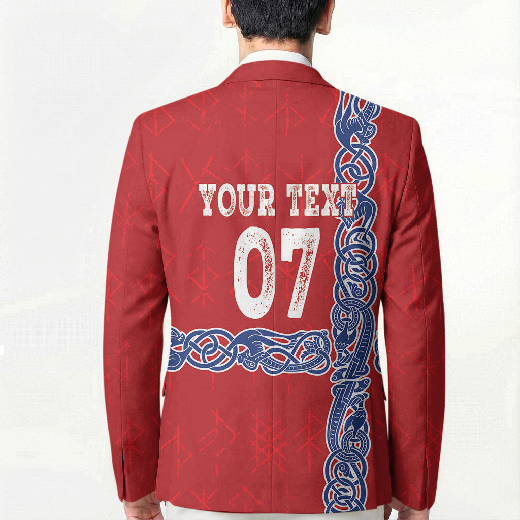 Norway Football WC2026 Custom Blazer Norges Landslaget Vikings