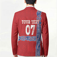 Norway Football WC2026 Custom Blazer Norges Landslaget Vikings