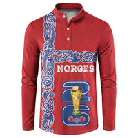 Norway Football WC2026 Custom Button Sweatshirt Norges Landslaget Vikings