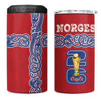 Norway Football WC2026 4 in 1 Can Cooler Tumbler Norges Landslaget Vikings