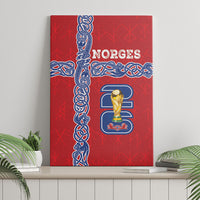 Norway Football WC2026 Canvas Wall Art Norges Landslaget Vikings