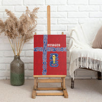 Norway Football WC2026 Canvas Wall Art Norges Landslaget Vikings