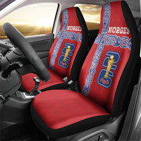 Norway Football WC2026 Car Seat Cover Norges Landslaget Vikings