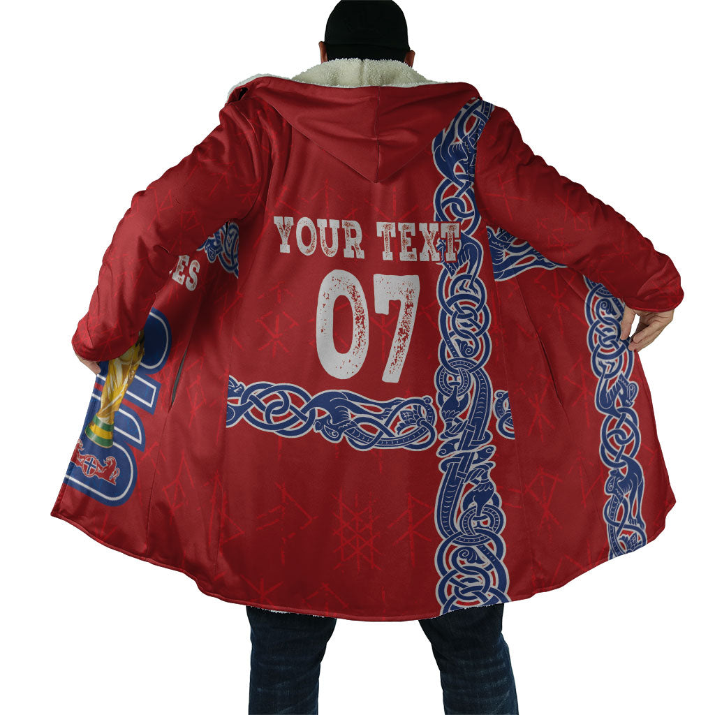 Norway Football WC2026 Custom Cloak Norges Landslaget Vikings