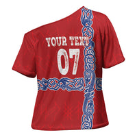 Norway Football WC2026 Custom Cross Shoulder Shirt Norges Landslaget Vikings