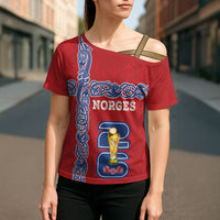 Norway Football WC2026 Custom Cross Shoulder Shirt Norges Landslaget Vikings