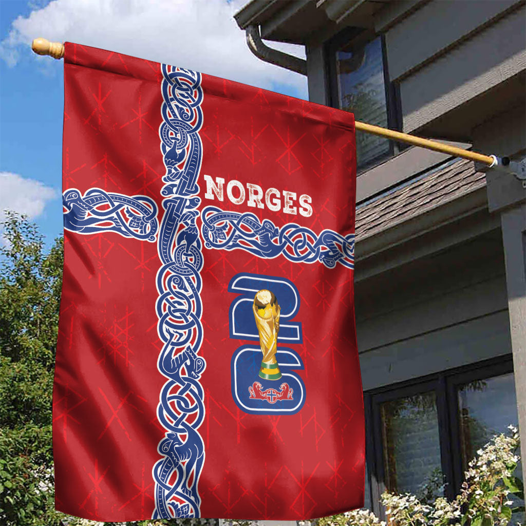 Norway Football WC2026 Garden Flag Norges Landslaget Vikings