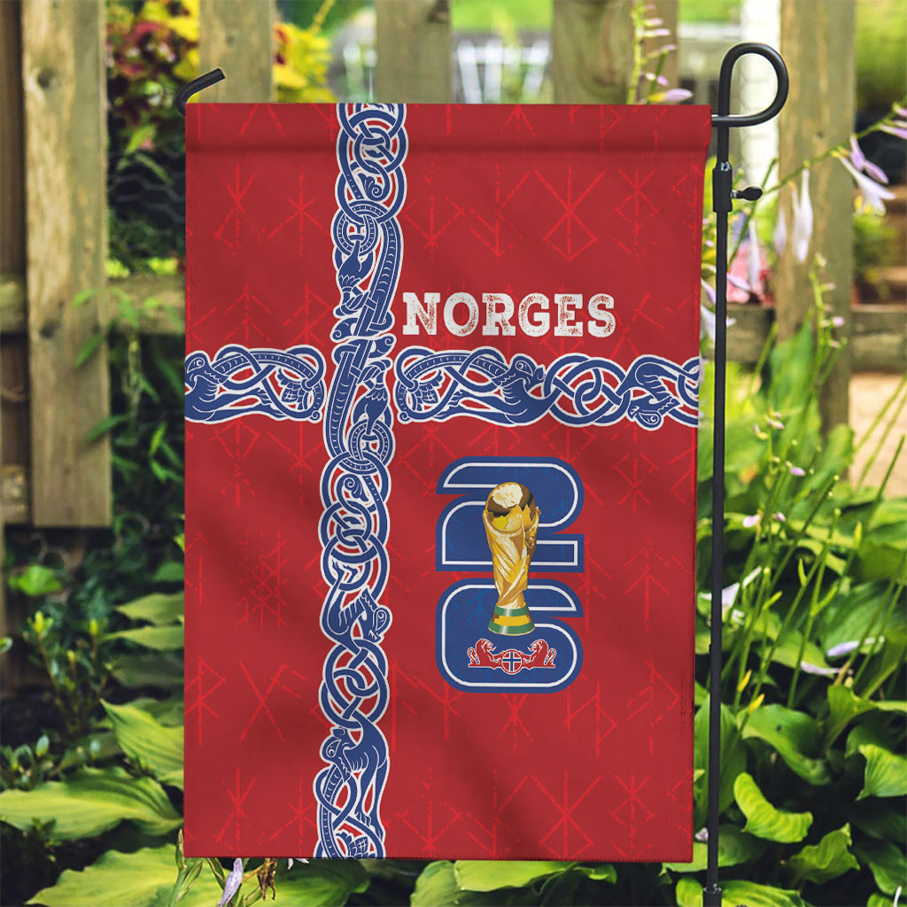 Norway Football WC2026 Garden Flag Norges Landslaget Vikings