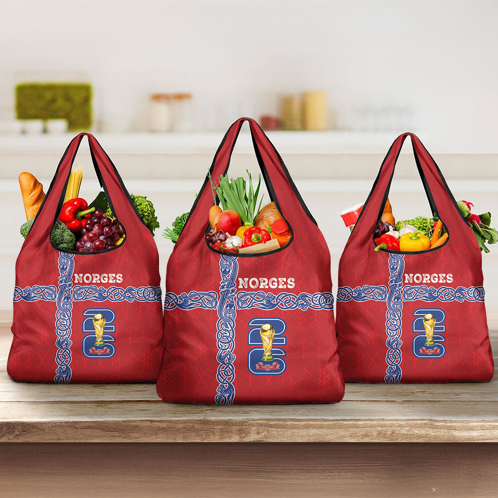 Norway Football WC2026 Grocery Bag Norges Landslaget Vikings
