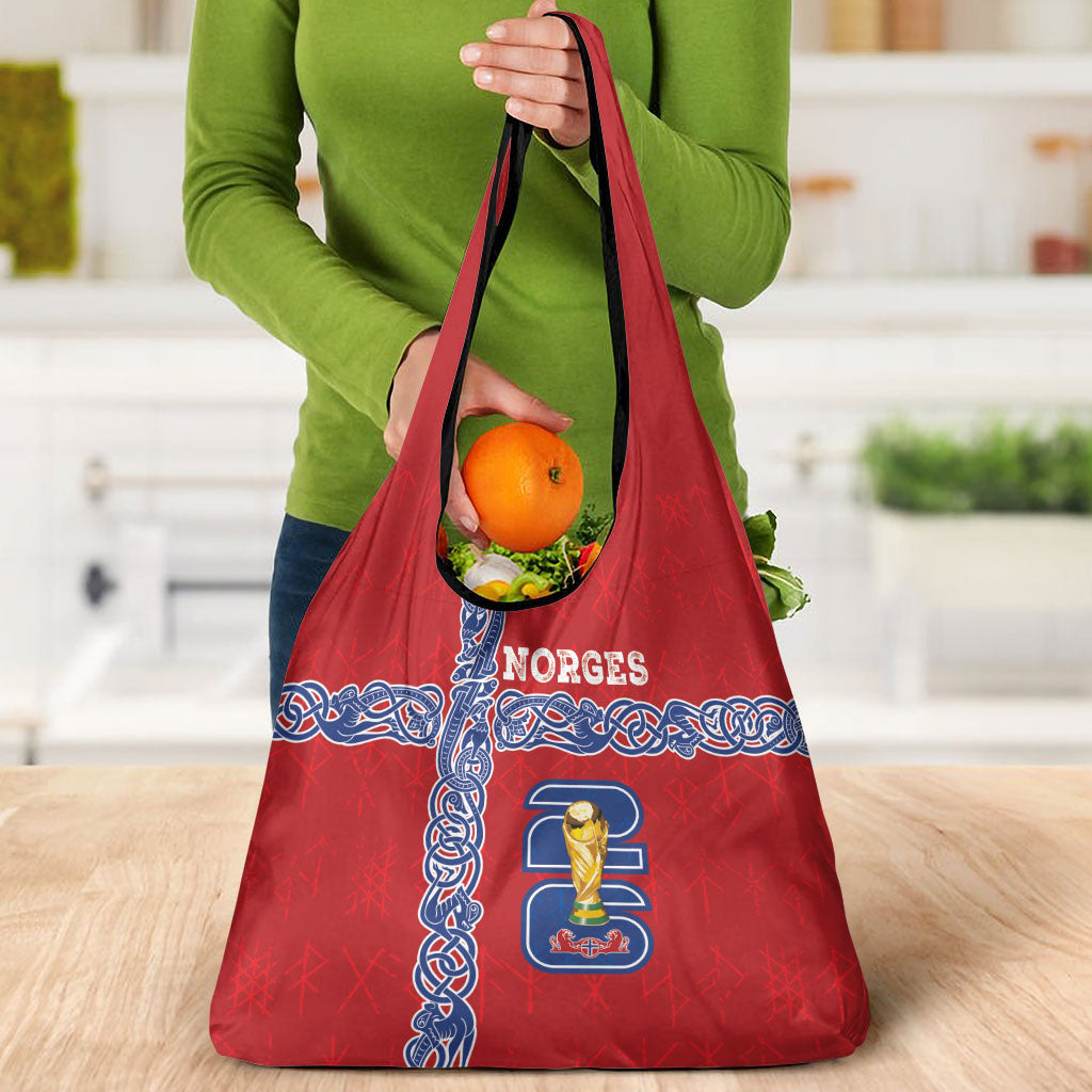 Norway Football WC2026 Grocery Bag Norges Landslaget Vikings