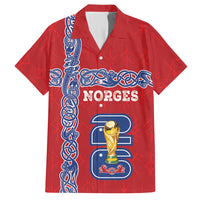 Norway Football WC2026 Custom Hawaiian Shirt Norges Landslaget Vikings